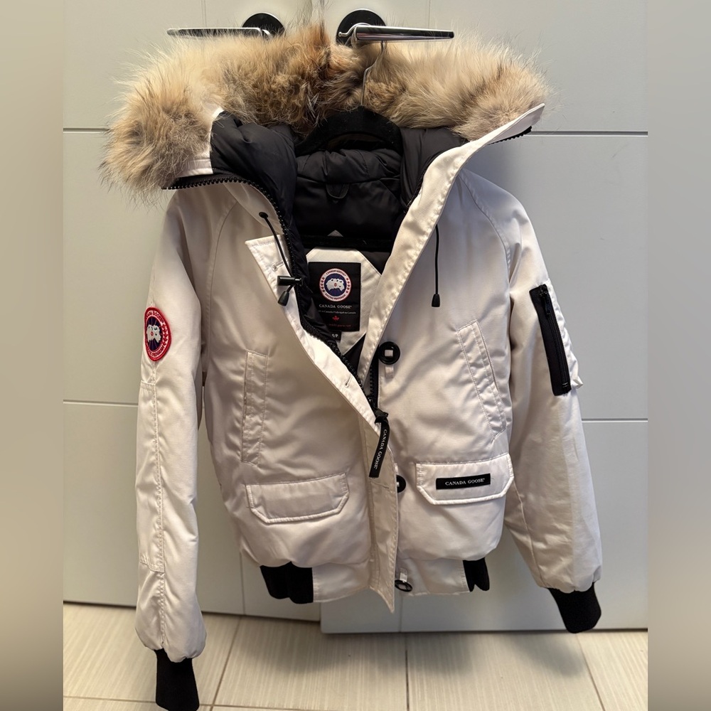 Canada Goose Chiliwack Bomber Jacket North Star White